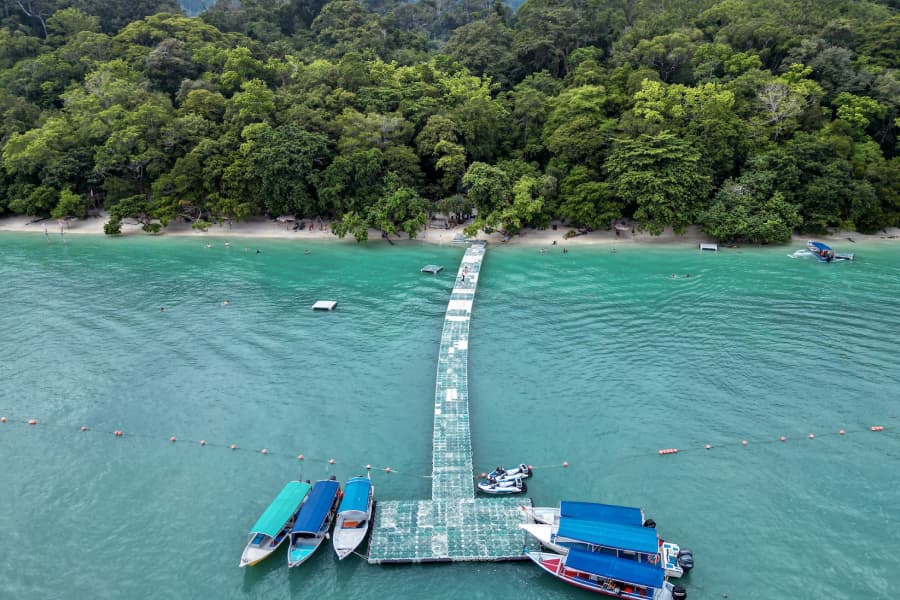 best snorkeling and diving spots in langkawi pulau sinnga besar (lion marine)